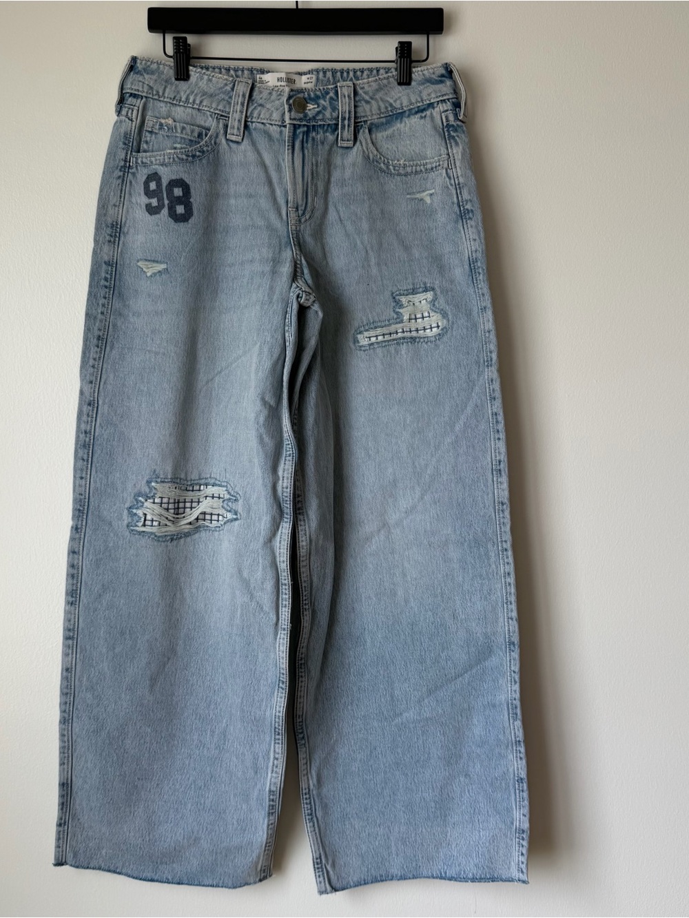 Hollister Low Rise Super Baggy Jeans